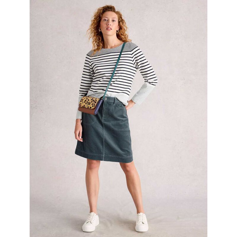 White Stuff Tia Cord Skirt image number 3